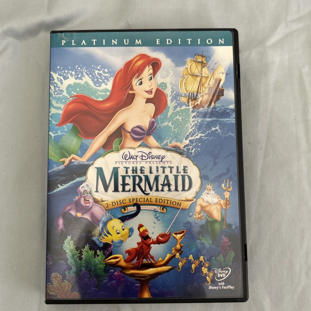 Disney The Little Mermaid 2 Disc Platinum Edition DVD